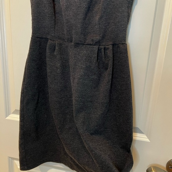 Old Navy Dark Grey Sleeveless Fit and Flare Dress Size XS - Picture 9 of 12